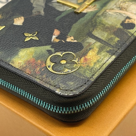 Louis Vuitton x Jeff Koons Masters Collection Manet Limited Edition Zippy Wallet - Picture 9 of 16